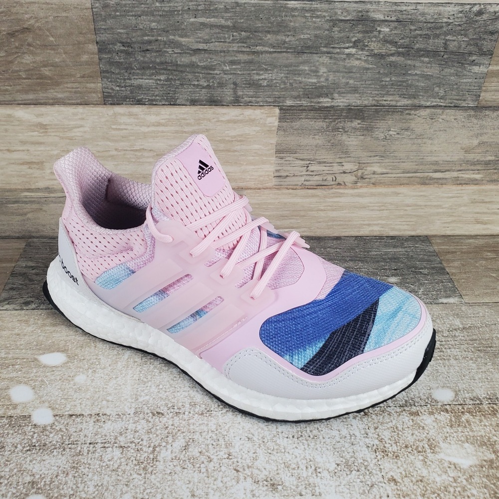 Adidas Ultraboost S&L DNA Womens Shoes Sz 5 Running Clear Pink Trainers Sneakers
